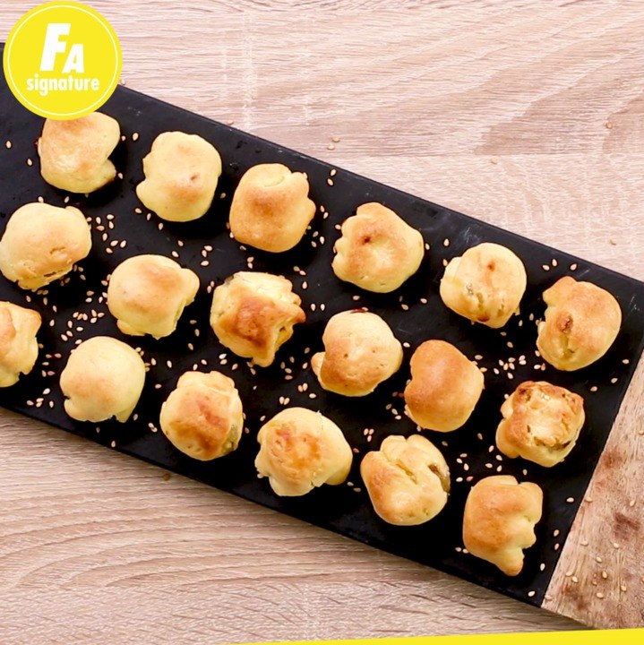 FEMME ACTUELLE - Bouchées "pizza" sucrées salées