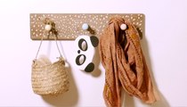 FEMME ACTUELLE DIY Vidéo : facile et rapide, décorer une patère en bois