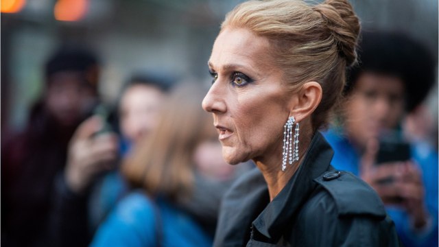 FEMME ACTUELLE - Céline Dion, en robe rose pétard, totalement déjantée au Moulin Rouge !