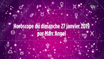 FEMME ACTUELLE - Horoscope du dimanche 27 janvier 2019