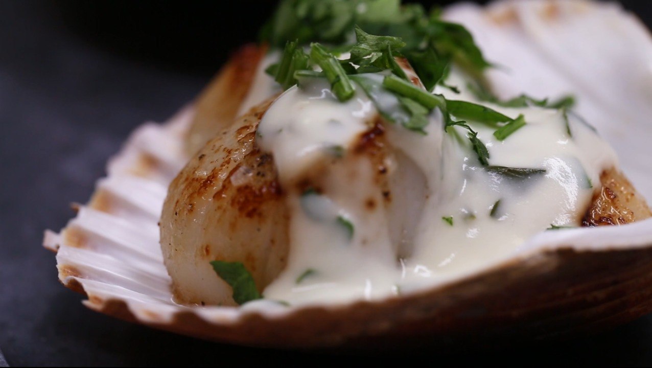 CUISINE ACTUELLE - Noix de Saint-Jacques à la crème