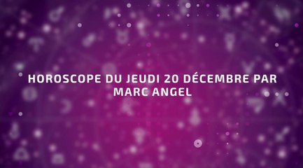 FEMME ACTUELLE - Horoscope du jeudi 20 décembre