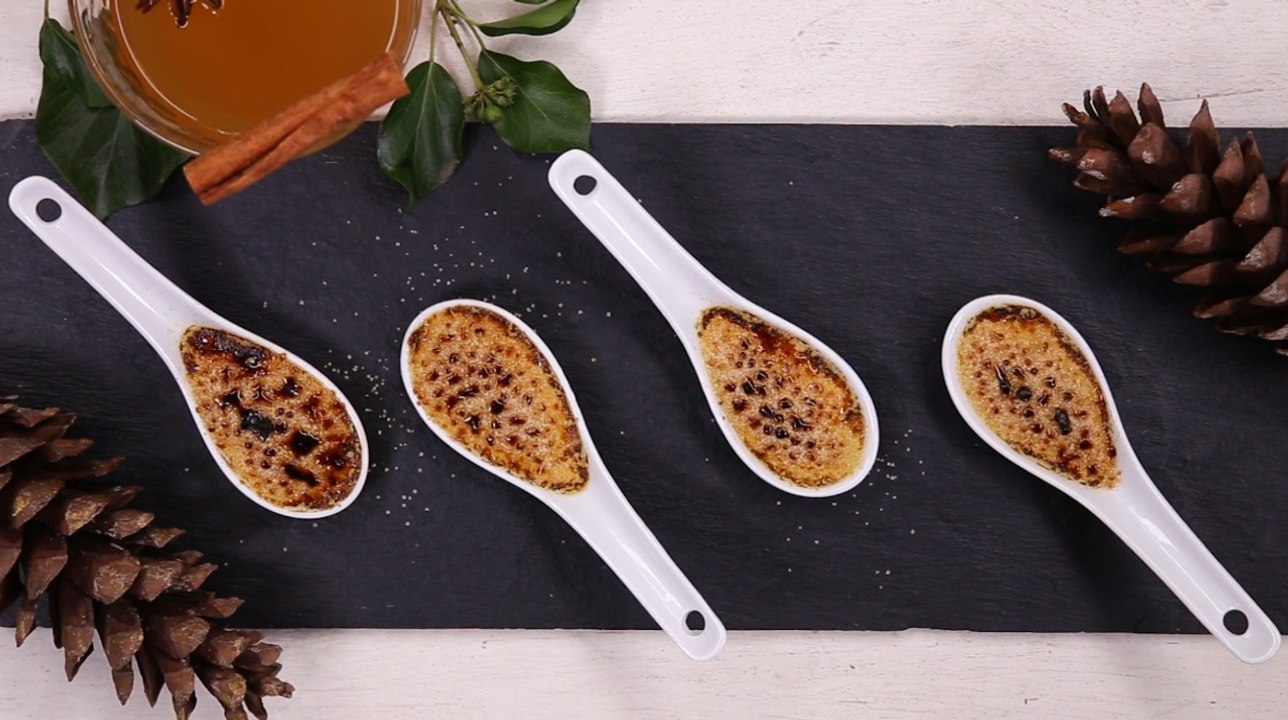 CUISINE ACTUELLE - Petites crèmes brûlées au foie gras