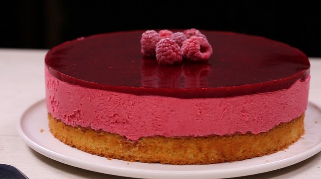 CUISINE ACTUELLE - Bavarois aux framboises