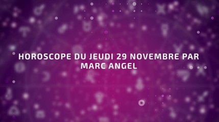 FEMME ACTUELLE - Horoscope du jeudi 29 novembre