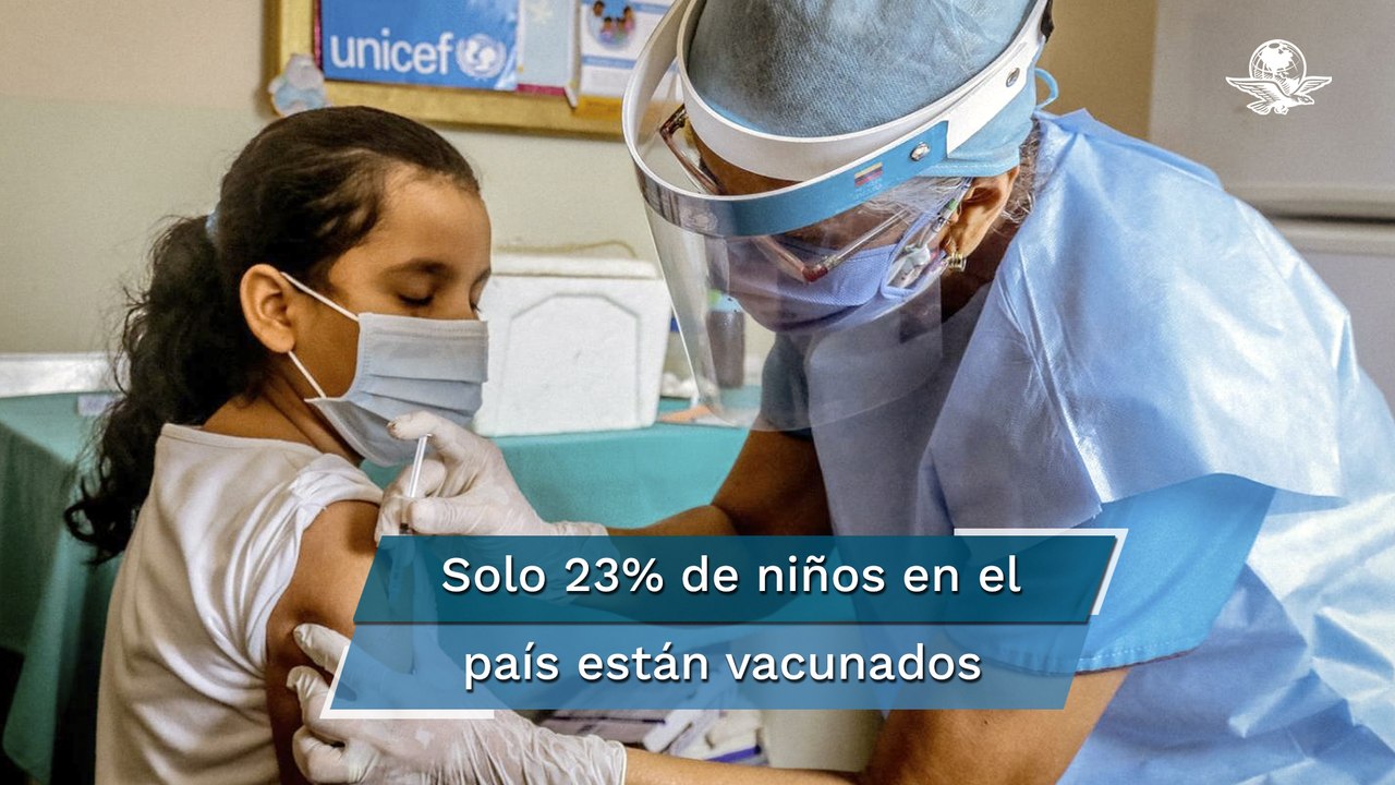 Ante alza de hospitalizaciones en EU "necesitamos elevar cifra de niños vacunados", advierten