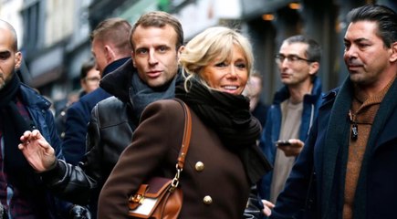 FEMME ACTUELLE - Brigitte Macron ressort son beau manteau rock de l’investiture