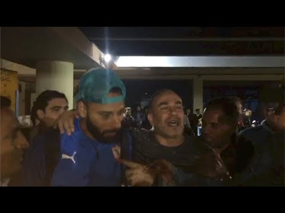 جنش يعتذر لإبراهيم حسن عن سباب جماهير الزمالك.. والأخير: انت جدع