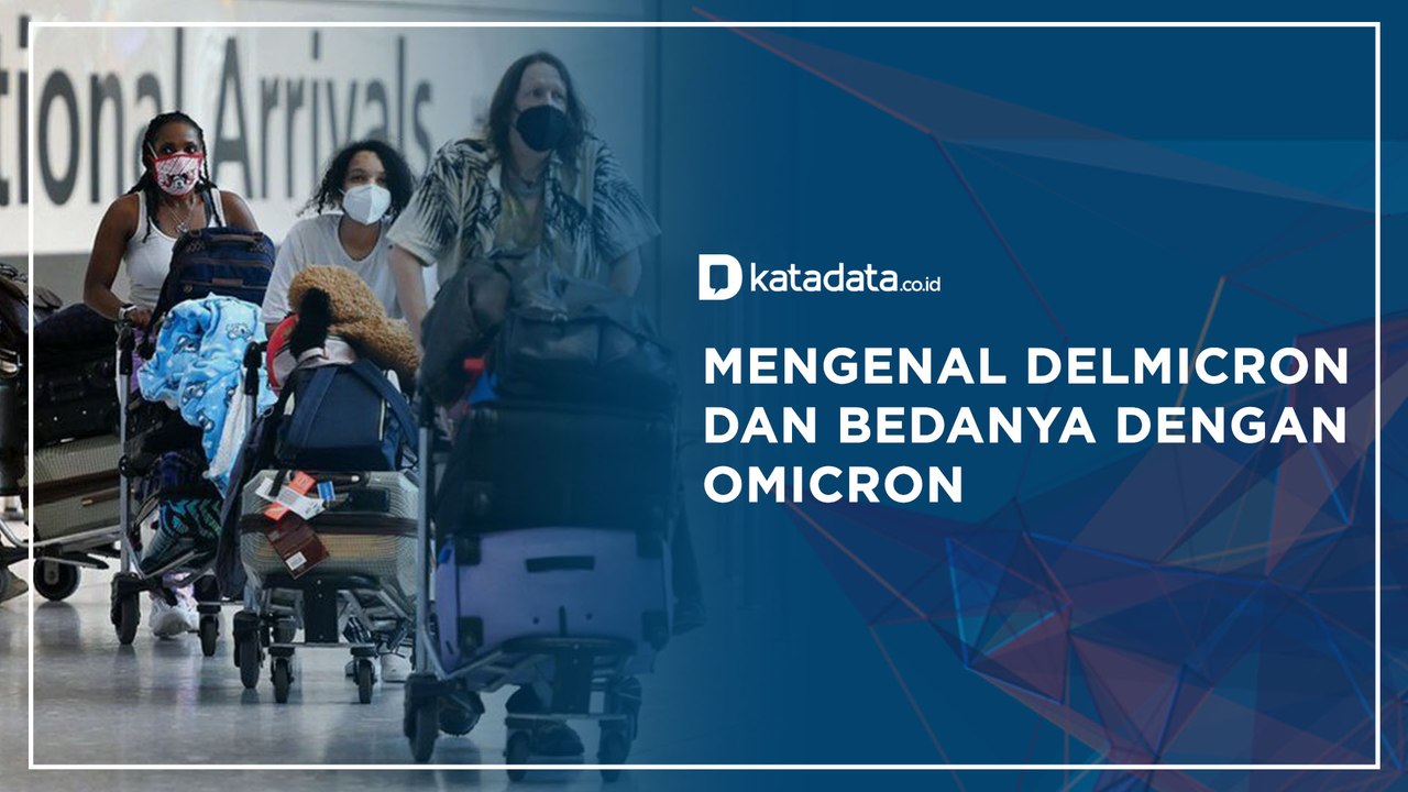 Mengenal Delmicron dan Bedanya dengan Omicron | Katadata Indonesia