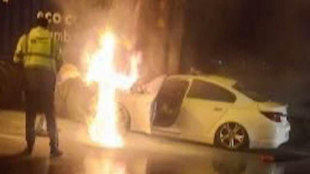 İzmir’de feci kaza! Otomobilin sürücüsü yanarak can verdi