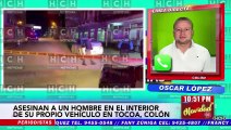 Asesinan a una persona al interior de un vehículo en Tocoa, Colón