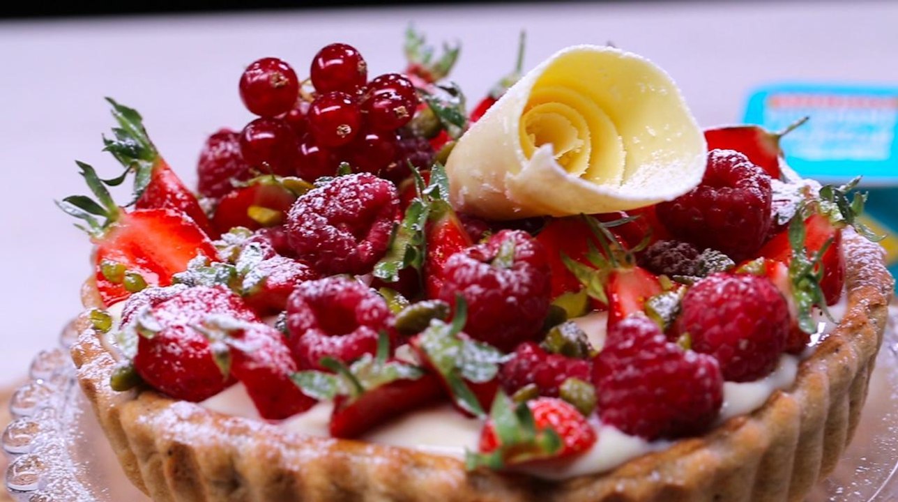 CUISINE ACTUELLE - Tarte aux fruits 100% végétale avec Andros Gourmand & Végétal