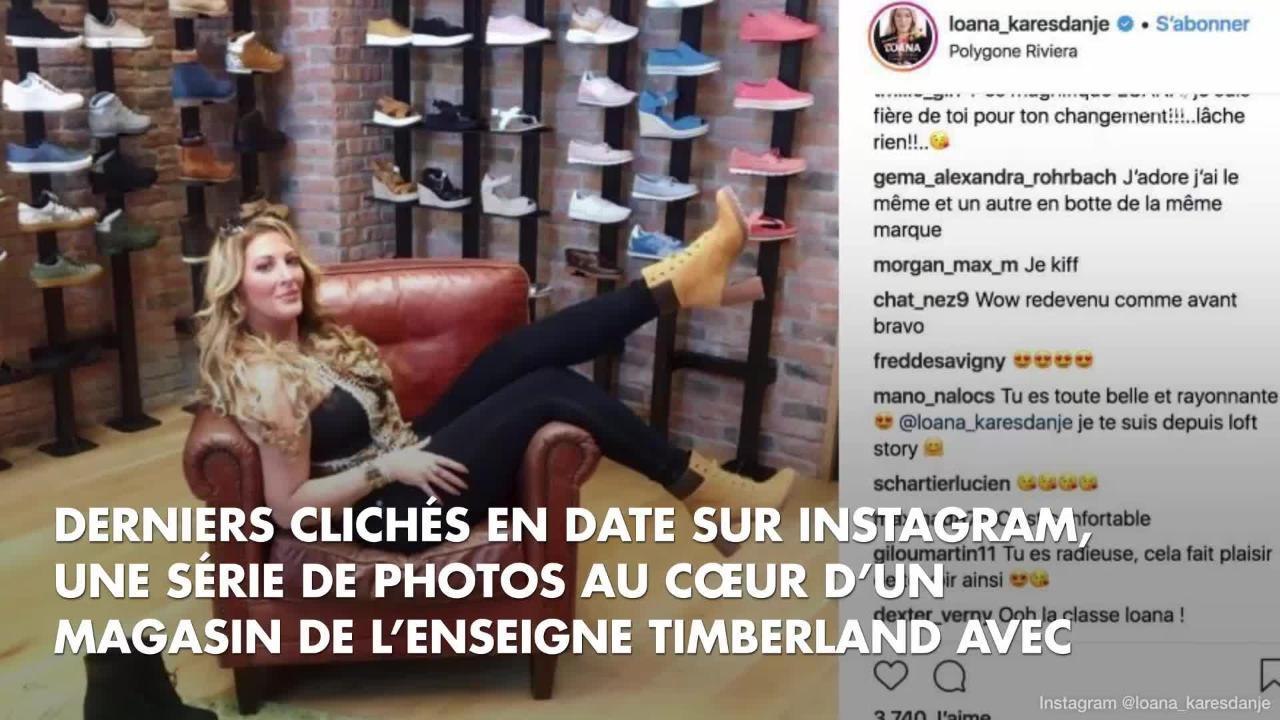 FEMME ACTUELLE - Quand Loana fait son show dans un magasin de chaussures !
