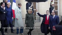 FEMME ACTUELLE - Brigitte Macron ose un nouvel uniforme de Première dame en manteau militaire