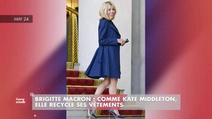 FEMME ACTUELLE - Brigitte Macron : comme Kate Middleton, elle recycle ses vêtements