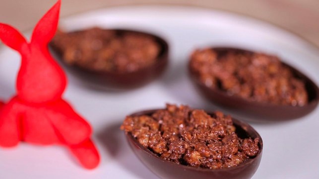 Création de chocolats de pâques avec Pierre Marcolini