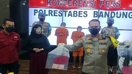 Polrestabes Bandung tangkap 3 Pelaku Pemerkosaan dan Perdagangan Remaja di Bandung