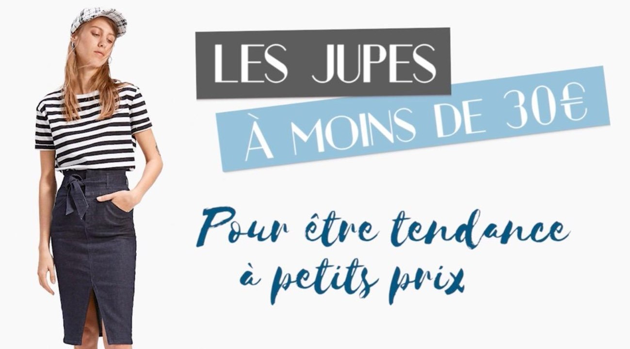 FEMME ACTUELLE - Les jupes à moins de 30 euros pour être tendance à petit prix