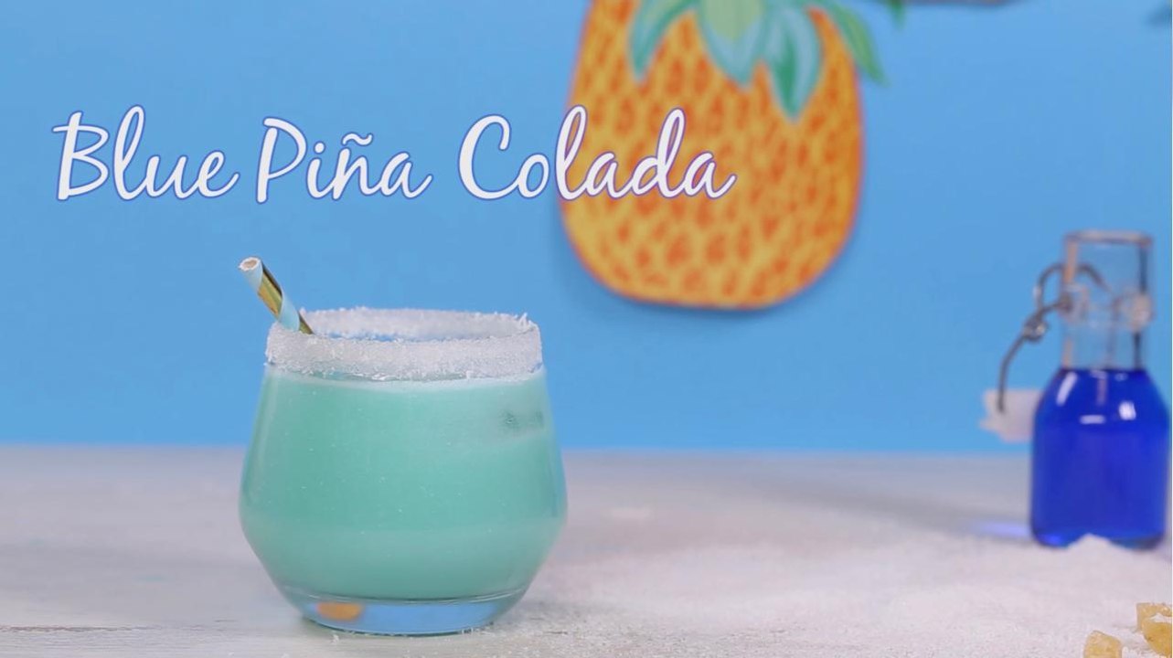 CUISINE ACTUELLE - Cocktail : Blue Piña Colada