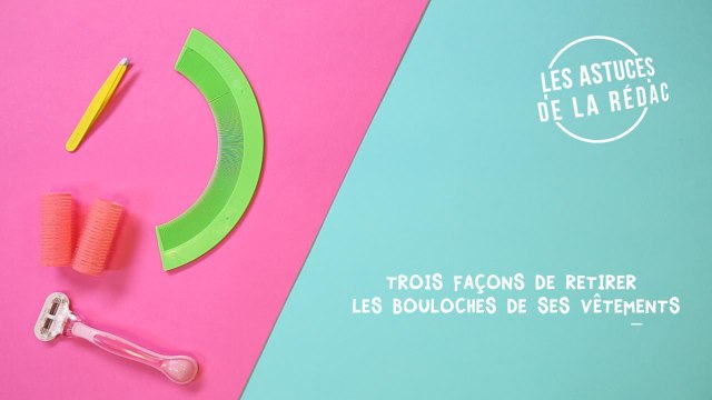 FEMME ACTUELLE - Astuce: Trois façons de retirer les bouloches de ses vêtements