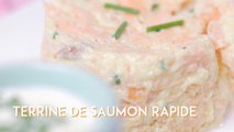 CUISINE ACTUELLE : Terrine de saumon rapide