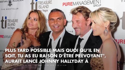 FEMME ACTUELLE - Selon Johnny, son fils n'avait pas besoin d'argent : "David a fait un beau mariage"