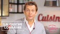 CUISINE ACTUELLE - La quiche Lorraine avec Laurent Mariotte