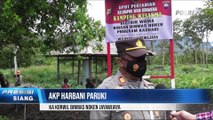 Kasatgas Humas Nemangkawi Meninjau Spot Binaan Binmas Noken di Kampung Wesakma