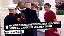 FEMME ACTUELLE - Michelle Obama revient sur sa réaction gênée au cadeau de Melania Trump