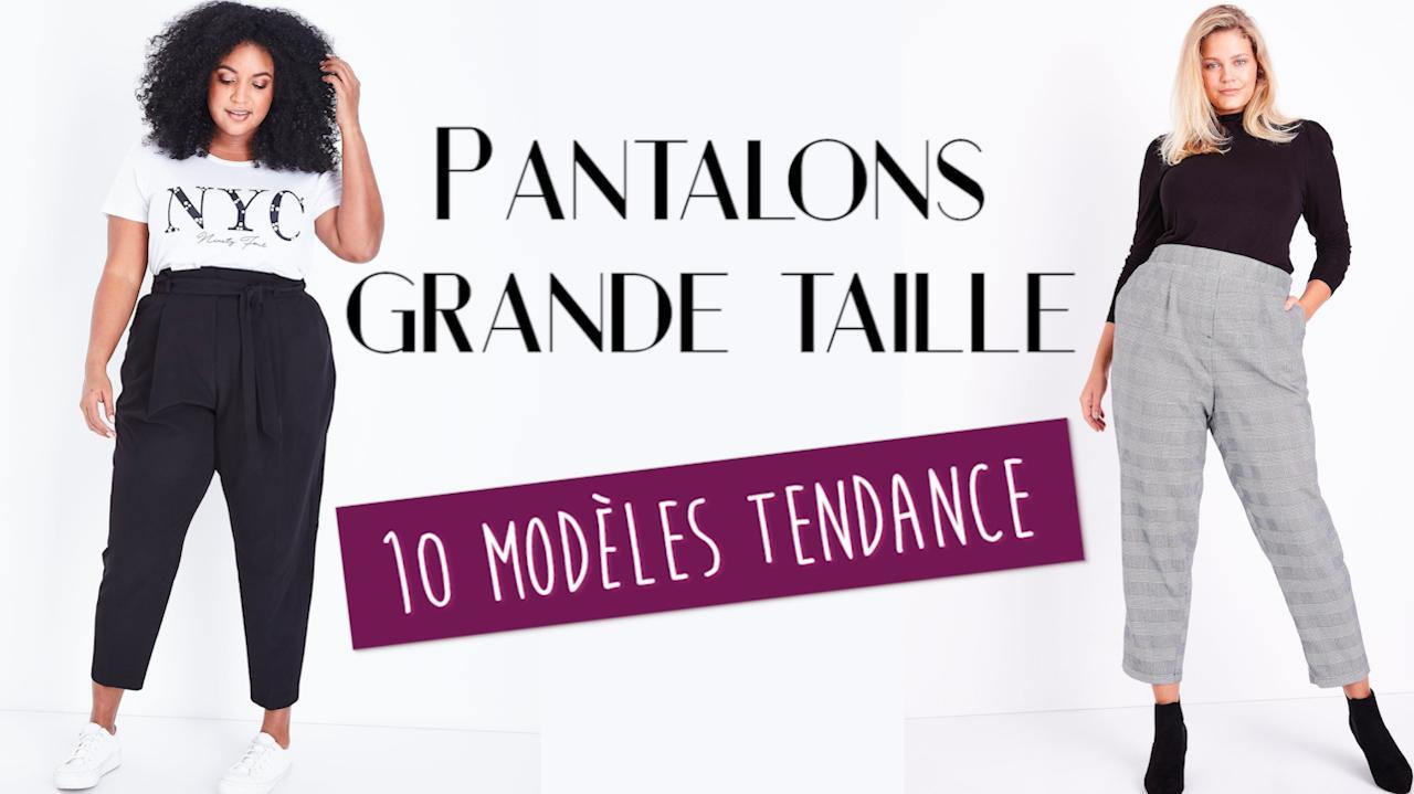 Pantalon grande taille : 20 modèles tendance pour mettre en valeur les  rondeurs - Femme Actuelle