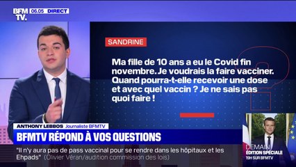 Tải video: Ma fille a eu le Covid fin-novembre, quand pourra-t-elle se faire vacciner ? - BFMTV répond à vos questions