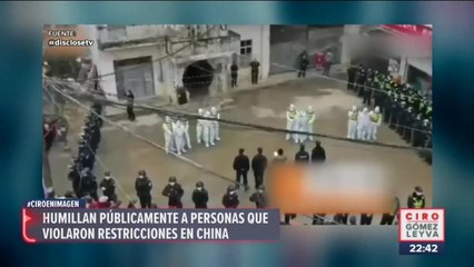 Humillan a personas en China por violar restricciones de Covid-19
