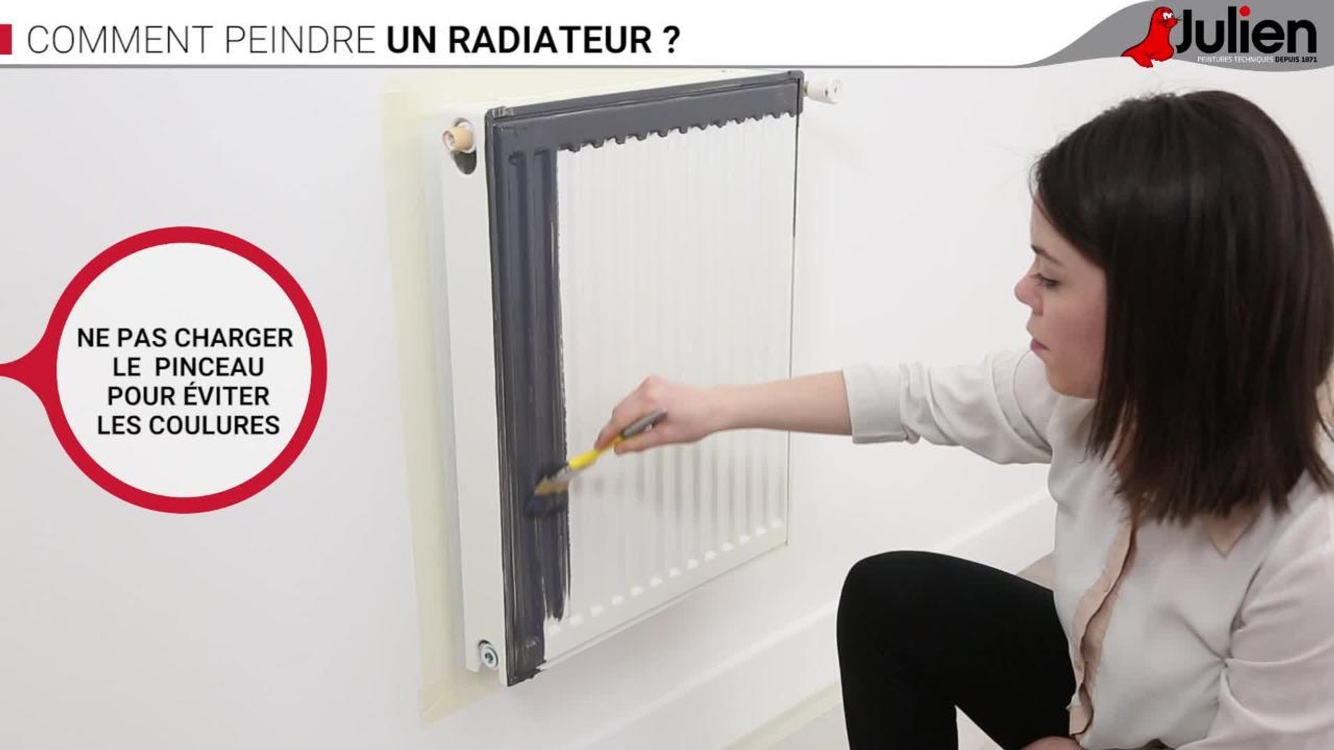 Comment peindre un radiateur ?