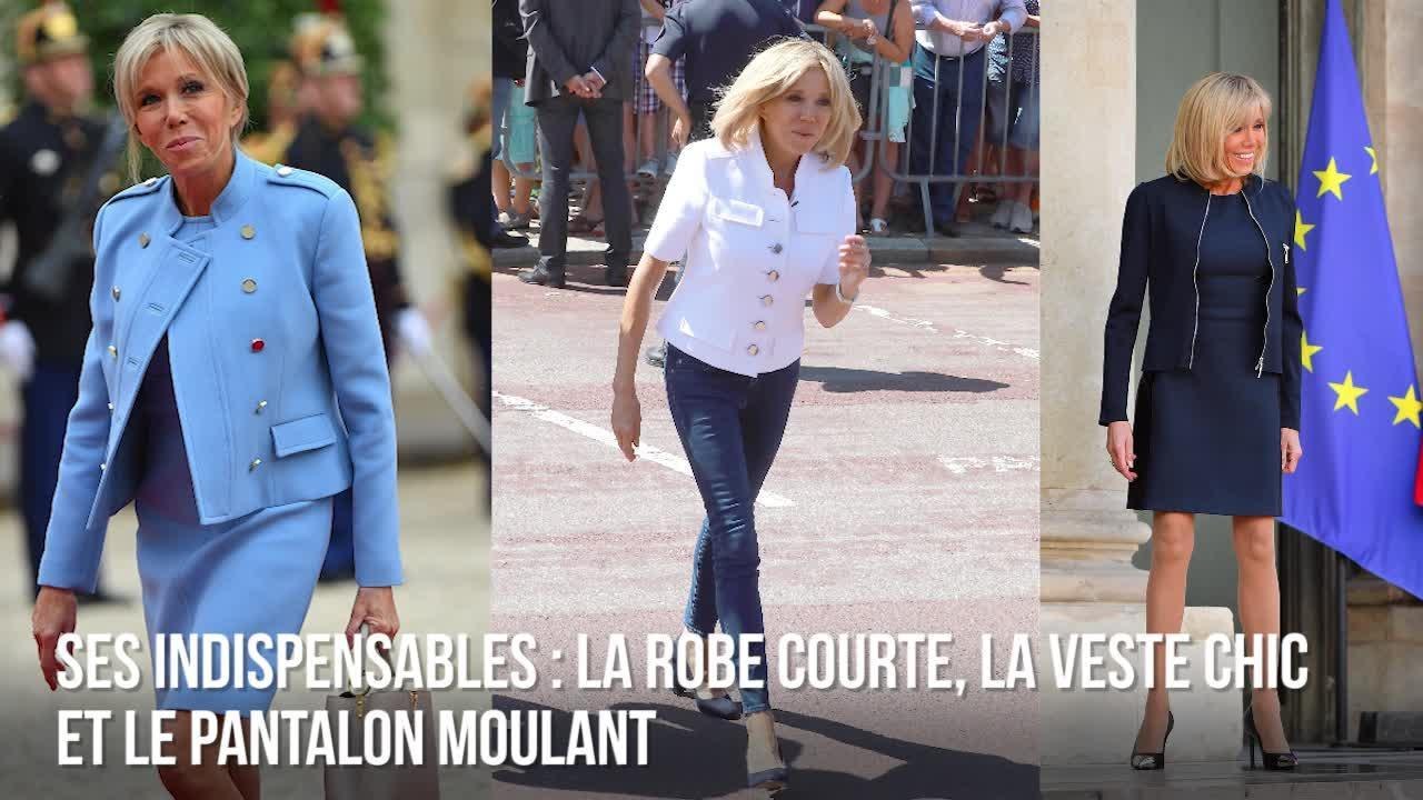 FEMME ACTUELLE - Brigitte Macron est une Première dame stylée, la preuve en 30 looks !