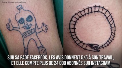 FEMME ACTUELLE - Cette femme dessine comme un enfant... et tout le monde s'arrache ses tatouages