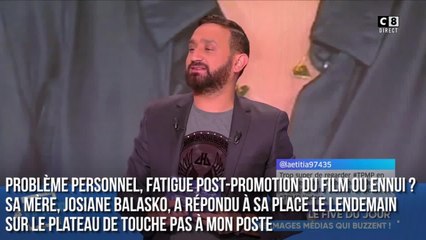 FEMME ACTUELLE - Marilou Berry : Josiane Balasko prend sa défense après le tacle de Nagui
