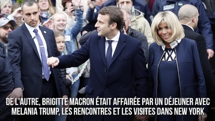 FEMME ACTUELLE - Emmanuel et Brigitte Macron amoureux comme jamais à New-York