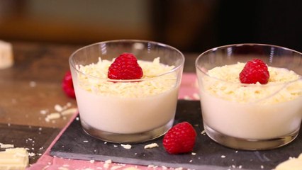 La recette de la mousse au chocolat blanc