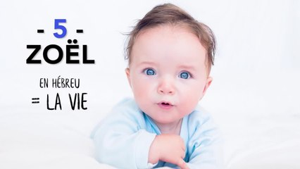 FEMME ACTUELLE - Le Top 10 des prénoms rares pour garçon