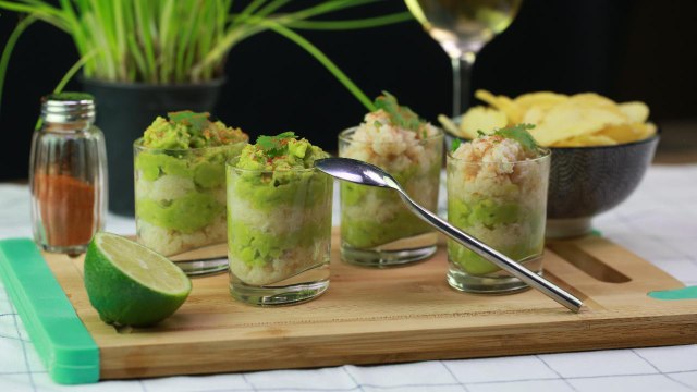 CUISINE ACTUELLE - La recette de la verrine de crabe à l'avocat