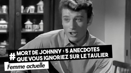 FEMME ACTUELLE - Mort de Johnny : 5 anecdotes que vous ignoriez sur le taulier
