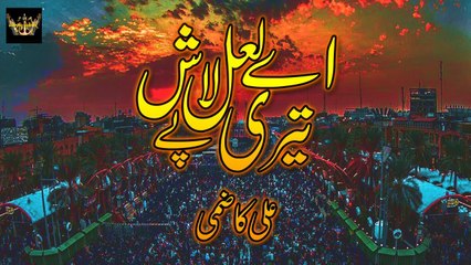 Aye Laal Teri Laash pe | Ali Kazmi | Noha | Labaik Labaik