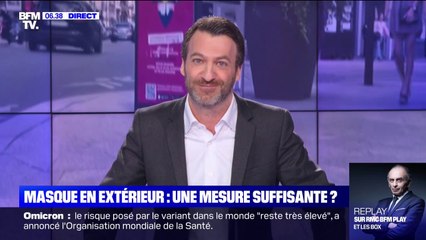 L'obligation du port du masque en extérieur est-elle une mesure suffisante ?