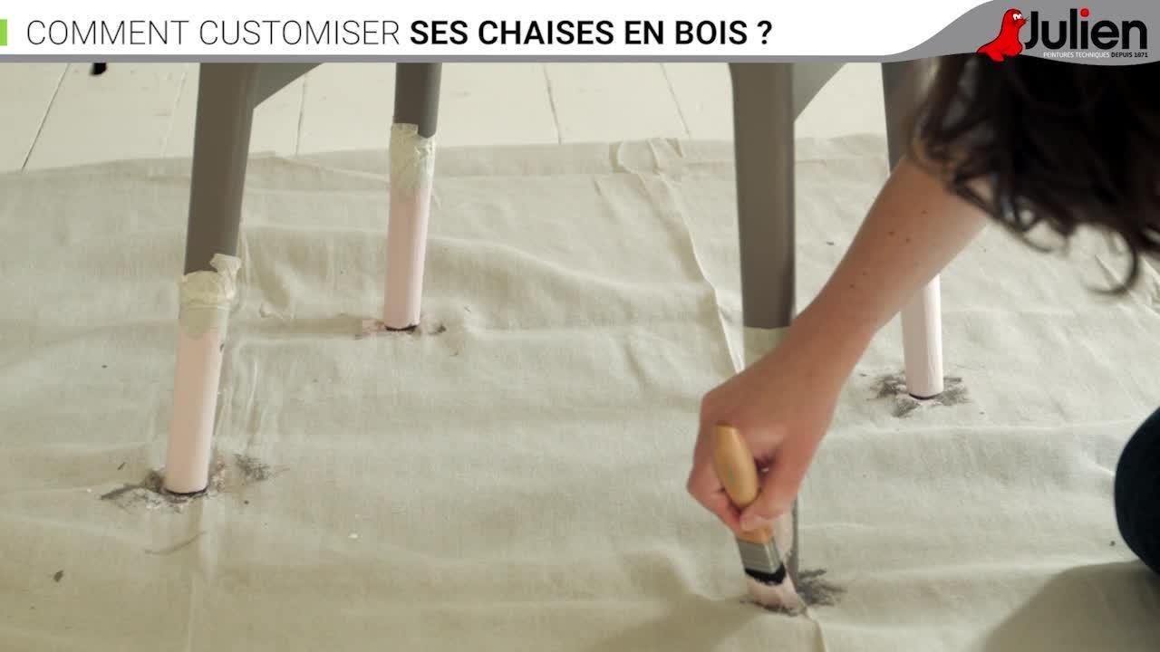 FAC Relooking peinture, customiser des chaises en bois
