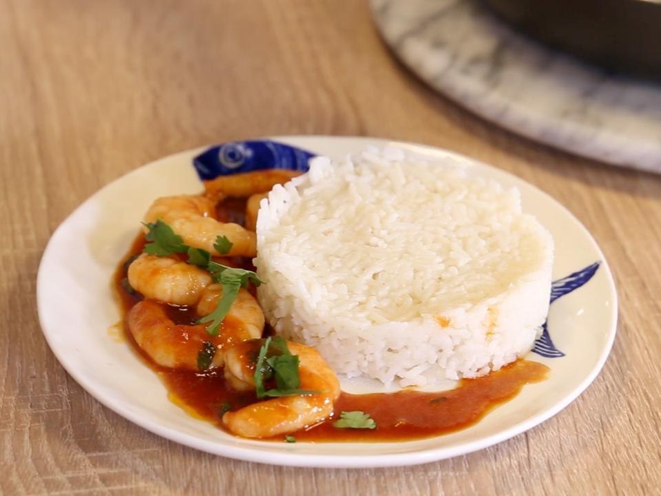 Crevettes sauce magique