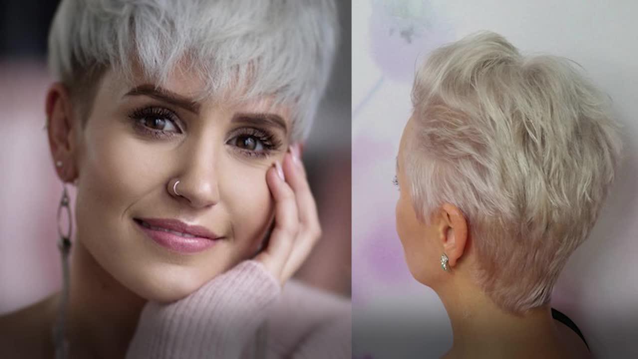 Comment bien se maquiller quand on a les cheveux blancs : Femme Actuelle Le  MAG