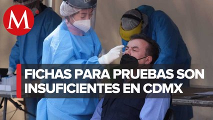 Download Video: En CdMx, se registran largas filas en centros de salud para realizar pruebas de covid-19