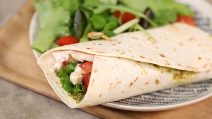CUISINE ACTUELLE - Wrap au poulet