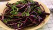 CUISINE ACTUELLE - La recette du chou rouge en salade