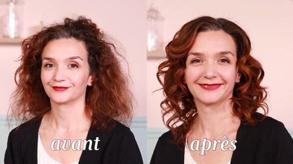 FEMME ACTUELLE : comment réaliser de grosses boucles ?